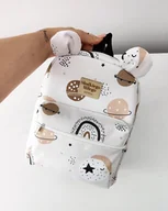 Plecaki - Plecaczek Misio Ale Kosmos! Light - plecak miś dla przedszkolaka - miniaturka - grafika 1