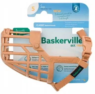 Kagańce dla psów - BASKERVILLE KAGANIEC CLASSIC 5 BEŻOWY dł. 6cm obwód 24cm - miniaturka - grafika 1