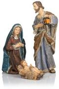 Ikony i obrazy sakralne - Święta Rodzina Boże Narodzenie - 30 cm - miniaturka - grafika 1