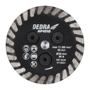 DEDRA TARCZA DIAMENTOWA DO PODCINANIA 50MM - Akcesoria do elektronarzędzi - miniaturka - grafika 1