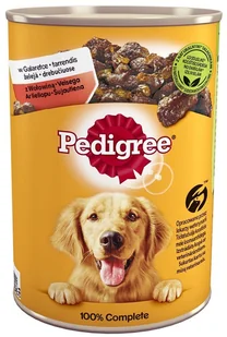 PEDIGREE Adult puszka 12x400g - mokra karma dla psów, z wołowiną w galaretce + Notes GRATIS - Mokra karma dla psów - miniaturka - grafika 3