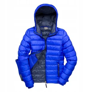 Kurtka damska puchowa Snowbird z kapturem Granatowy r. XS - Kurtki damskie - miniaturka - grafika 1