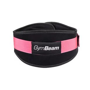 Pas do ćwiczeń fitness GymBeam Lift Black & Pink neoprenowy - Pasy kulturystyczne - miniaturka - grafika 1