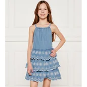 Sukienki i spódniczki dla dziewczynek - Guess Jeansowa sukienka - miniaturka - grafika 1