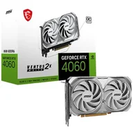 Karty graficzne - MSI GeForce RTX 4060 VENTUS 2X White OC 8GB GDDR6 RTX4060VENTUS2XW8GOC - miniaturka - grafika 1