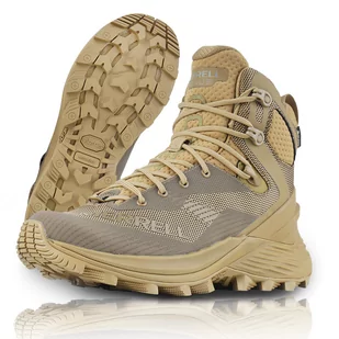 Merrell - Buty taktyczne Rogue Tactical GTX - Medium - Gore-Tex - Podeszwa Vibram - Dark Coyote - J005253 - Buty trekkingowe męskie - miniaturka - grafika 1