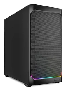 Sharkoon MK4 RGB Strip Micro Tower Czarny - Obudowy komputerowe - miniaturka - grafika 1
