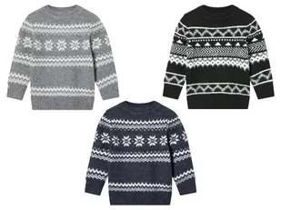 lupilu® Sweter chłopięcy - Swetry dla chłopców lupilu® Sweter chłopięcy - Swetry dla chłopców - miniaturka - grafika 1