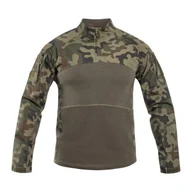 Odzież taktyczna i umundurowanie - Combat Shirt MaxPro-Tech TACTI ONE Polski Kamuflaż Długi Rękaw XXL - miniaturka - grafika 1