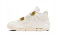 Moda i Uroda OUTLET - Buty NIKE AIR JORDAN 4 RETRO "Metallic Gold" (AQ9129-170) 38EU - miniaturka - grafika 1