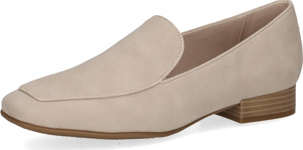 Caprice Mokasyny Beżowe Damskie Ze Skórą 41 Żnl