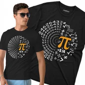 Koszulki męskie - KOSZULKA Na Dzień Nauczyciela Liczba PI Matematyka Prezent od klasy - miniaturka - grafika 1