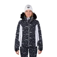 Kurtki narciarskie - Kurtka narciarska Rossignol damska W Staci PR Puffy JKT czarna - XL - miniaturka - grafika 1
