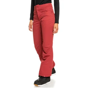 Damskie Spodnie ROXY DIVERSION J SNPT RQN0 ERJTP03185-RQN0 – Bordowy - Spodnie narciarskie - miniaturka - grafika 1