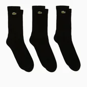 Skarpetki damskie - Skarpetki Lacoste Core Performance Socks Black EUR 35-38 - miniaturka - grafika 1
