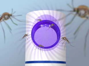 1 szt. Lampa owadobójcza na komary, muchy i inne owady K087. - Lampy owadobójcze - miniaturka - grafika 1