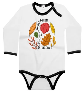Body dziecięce Z Napisem Dzień Spadającego Liścia Różnobarwne Liście 98/104 - Body dla niemowląt Body dziecięce Z Napisem Dzień Spadającego Liścia Różnobarwne Liście 98/104 - Body dla niemowląt - miniaturka - grafika 1