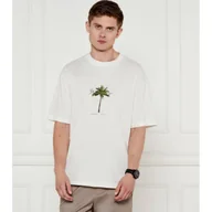 Koszulki męskie - HUGO T-shirt Duwom Relaxed fit - miniaturka - grafika 1