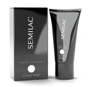 Żele do paznokci - Semilac Elastic Acryl Gel akrylożel Light Pink 30g - miniaturka - grafika 1