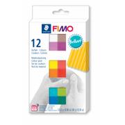 Masy plastyczne - STAEDTLER Fimo Soft 12x25g kolory Brilliant - Staedtler - miniaturka - grafika 1