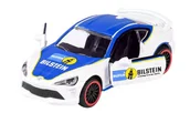 Samochody i pojazdy dla dzieci - MAJORETTE RACING TOYOTA GT86 BIAŁY 218D-2 1:58 - miniaturka - grafika 1