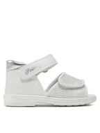 Buty dla dziewczynek - Primigi Sandały 3858911 Biały - miniaturka - grafika 1
