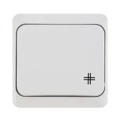 Wyłączniki światła i elektryczne - Schneider Electric Włącznik krzyżowy PRIMA biały - miniaturka - grafika 1
