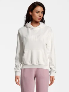 Bluza damska z kapturem kangurka Fila FAW0405-10010 M Biała (4064556361776). Bluzy z kapturem damskie - Bluzy damskie - miniaturka - grafika 1