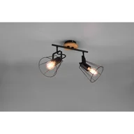 Lampy sufitowe - RL Jaipur lampa sufitowa 2-punktowa czarna R80612032 R80612032 - miniaturka - grafika 1