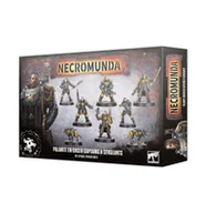 Gry planszowe - WARHAMMER 40K - NECROMUNDA PALANITE ENFORCER CAPTAINS & SERGEANTS - miniaturka - grafika 1