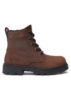 Buty dla chłopców - ECCO Trzewiki Grainer K 72822205014 Brązowy - miniaturka - grafika 1