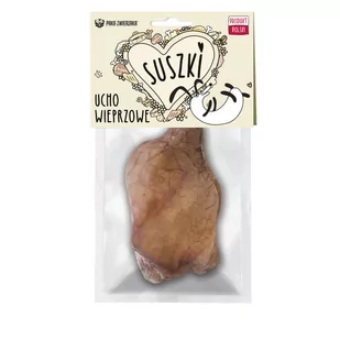 Paka Zwierzaka SUSZKI Ucho wieprzowe 1 szt - Przysmaki dla psów - miniaturka - grafika 1