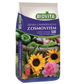 Ziemia ogrodowa - Ziemia uniwersalna do kwiatów z osmovitem BIOVITA 50L - miniaturka - grafika 1
