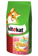 Sucha karma dla kotów - Kitekat wołowina i warzywa 12 kg - miniaturka - grafika 1