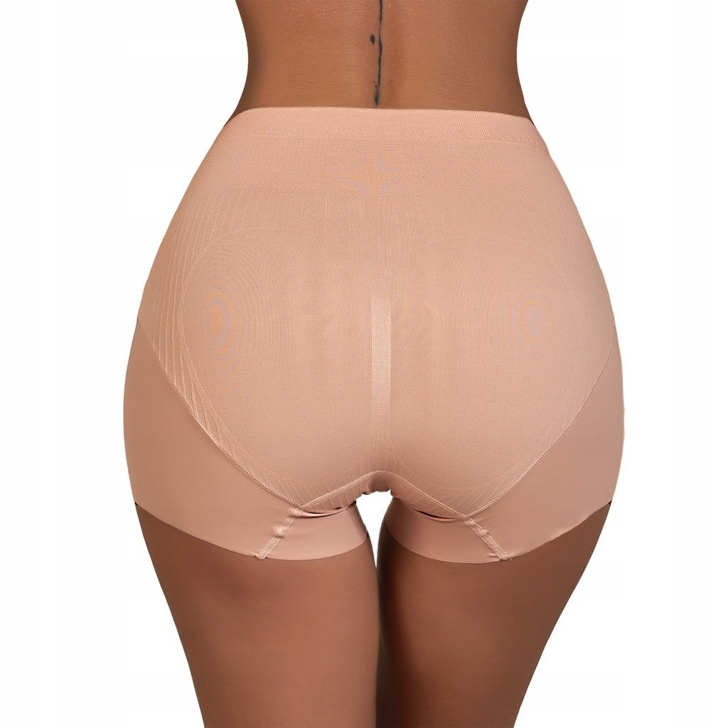 Modelujące Pośladki Wyszczuplające Wiskozowe Majtki Laserowo Cięte Wygodne