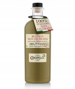 Oliwa włoska premium z oliwek Olio ExtraVergine Rustico 1l Carapelli - Zdrowa żywność - miniaturka - grafika 1