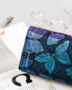 Duży, Pionowy Portfel Damski Ze Skóry Naturalnej Na Suwak I Magnes Lumarko! - Portfele - miniaturka - grafika 4