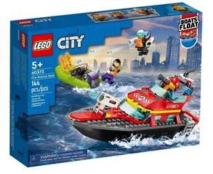 LegoR City 60373 Łódź Strażacka - Klocki - miniaturka - grafika 1