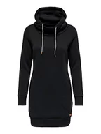 Bluzy damskie - ONLY Bluza damska długa, czarny, M - miniaturka - grafika 1