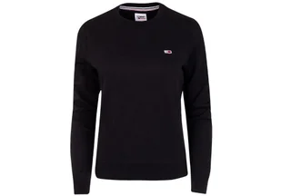 Tommy Hilfiger Bluza Damska Tjw Regular Fleece C Neck Black Dw0Dw09227 Bds M - Bluzy damskie - miniaturka - grafika 1