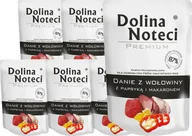 Mokra karma dla psów - Dolina Noteci Premium z wołowiną i makaronem 10x300g - miniaturka - grafika 1