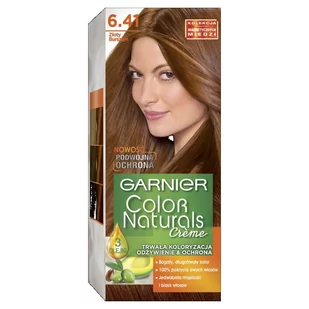 Garnier Color Naturals 6.41 Złoty bursztyn - Farby do włosów i szampony koloryzujące - miniaturka - grafika 1