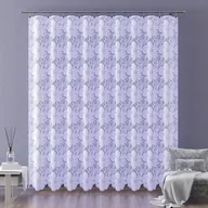 Firany - Firanka żakardowa metrażowa wys. 240 cm Morea A144 biała - miniaturka - grafika 1