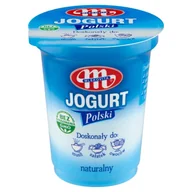Kefiry, jogurty, maślanki - Mlekovita Jogurt Polski naturalny 350 g - miniaturka - grafika 1