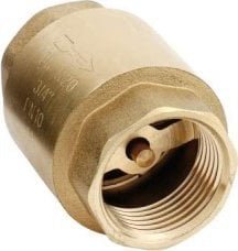 ZAWÓR ZWROTNY Z GRZYBKIEM MOSIĘŻNYM 25 // HYDR.ZZ.M.25