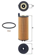 Filtry oleju - Filtr oleju Mahle OX 1302D - miniaturka - grafika 1
