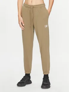 New Balance Spodnie dresowe Essentials French Terry Pant WP33508 Zielony Regular Fit - Spodnie sportowe damskie - miniaturka - grafika 1