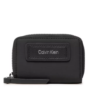 Portfele - Calvin Klein Mały Portfel Damski Ck Essential Za Wallet Sm K60K609194 BAX - grafika 1