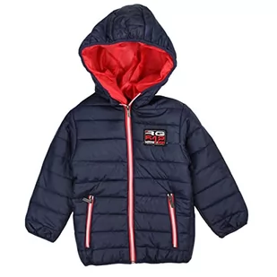 RG512 Morski kaptur parka chłopiec 6 lat, granatowy, 6 lat - Kurtki i płaszcze dla chłopców - miniaturka - grafika 1