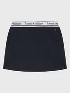 Sukienki i spódniczki dla dziewczynek - Tommy Hilfiger Spódnica KG0KG07158 M Granatowy Regular Fit - miniaturka - grafika 1